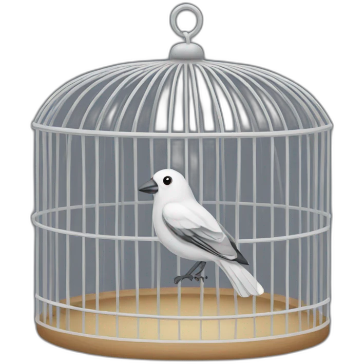 empty bird cage emoji