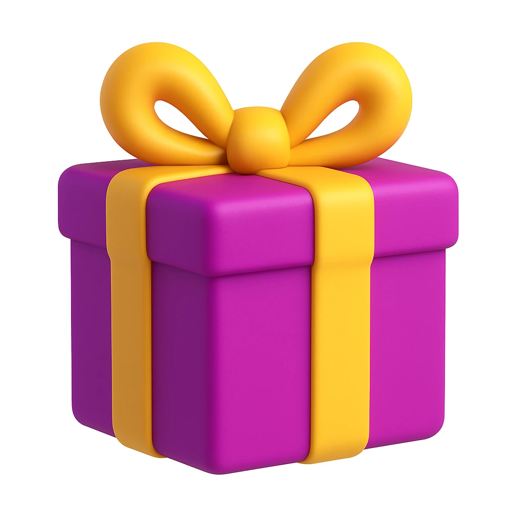 gift box emoji