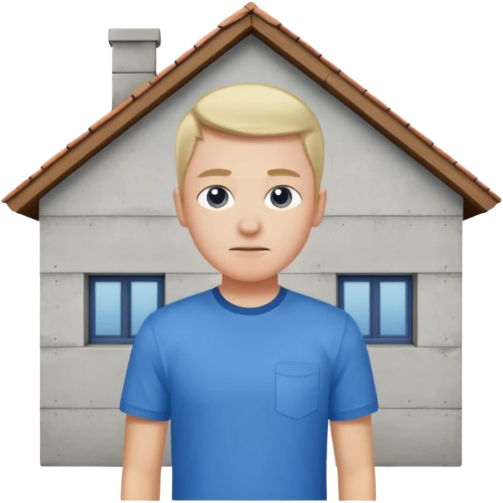 concrete personal house emoji