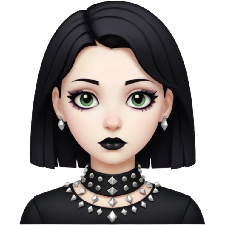 Goth emoji