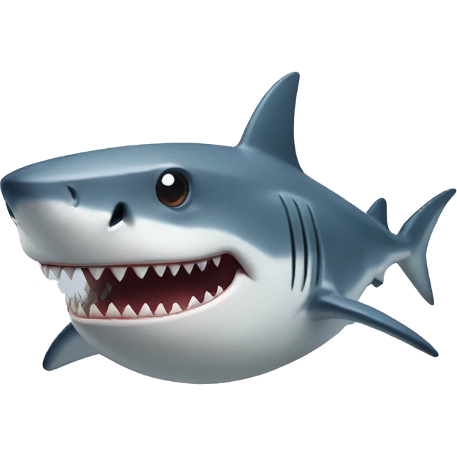 shark with grills emoji