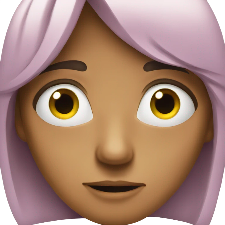 Tired eyes emoji
