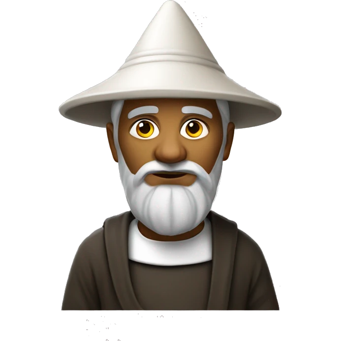 religious pilgrim light photorealistic serious emoji