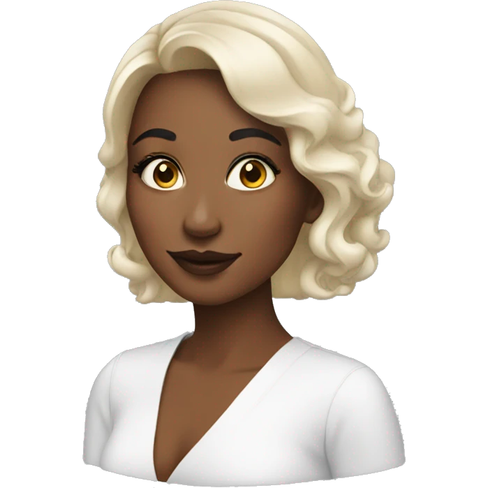 Makeup woman emoji