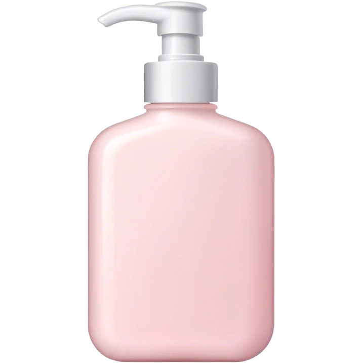 Pale pink lotion bottle emoji