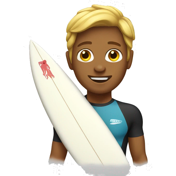 Surfing emoji