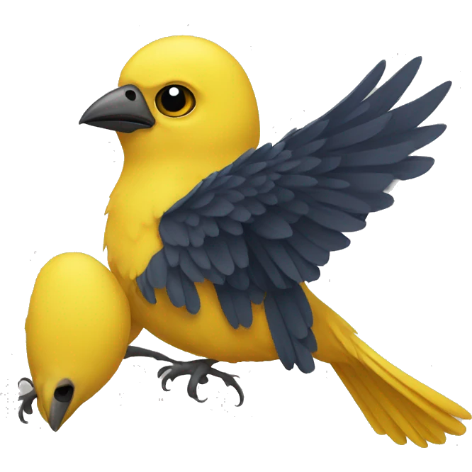 Yellow Bird  emoji