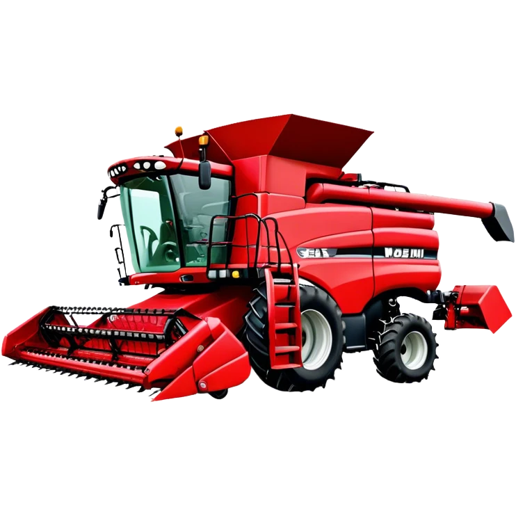 Combine Harvester - Case IH 8250 (Model Year: 2022) (Iconic colour: Red) emoji