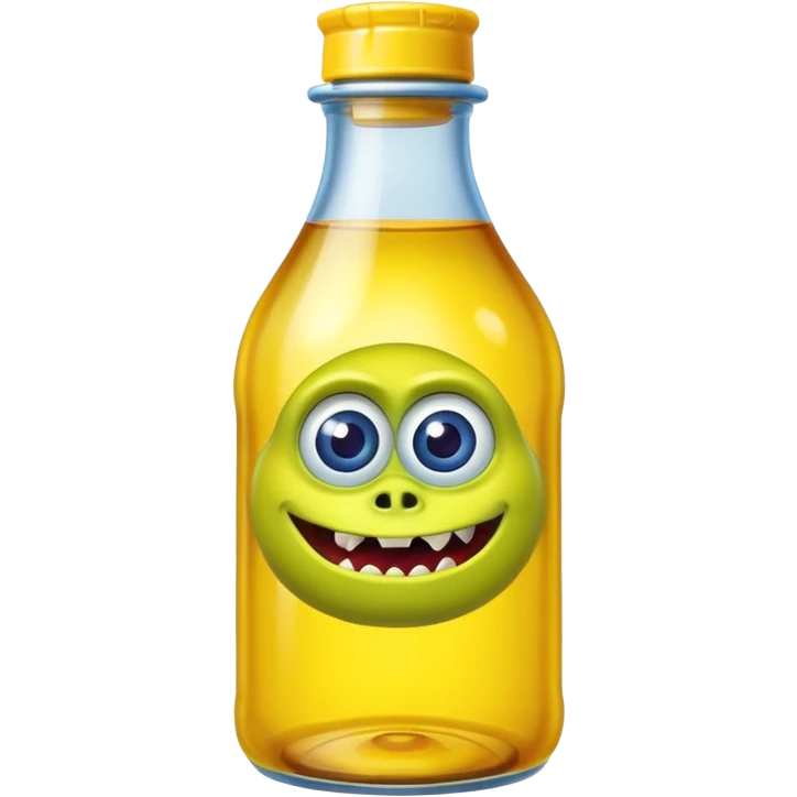 monster inc yellow bottle  emoji