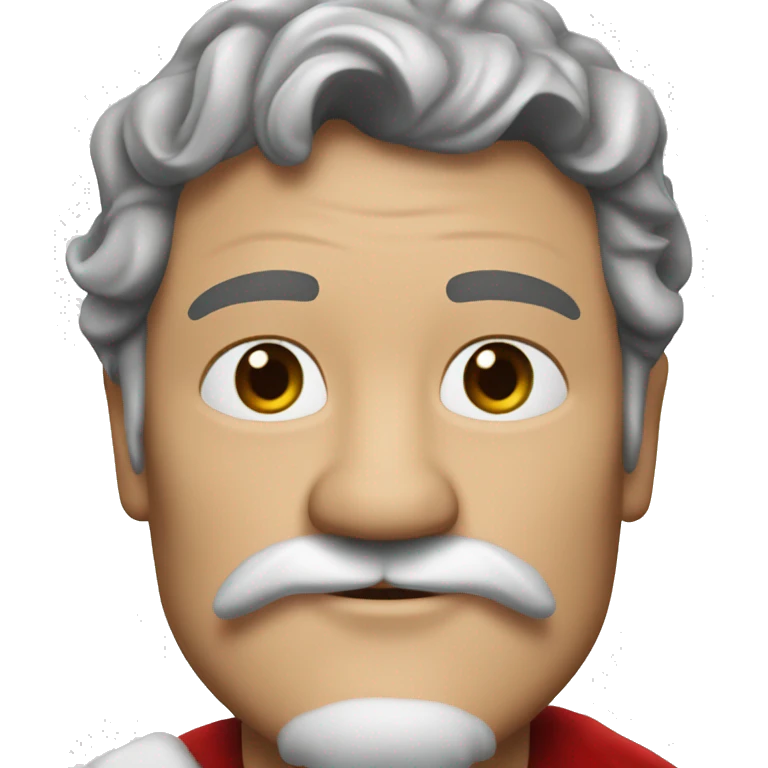 Pedro Pascal as Santa Claus  emoji