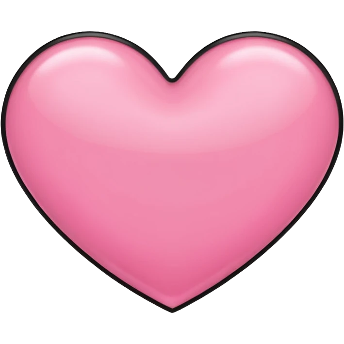 pink and black 𝓱𝓮𝓪𝓻𝓽  emoji
