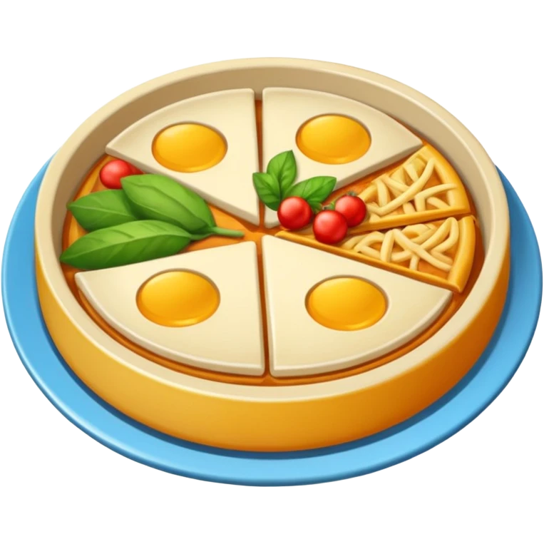emoji de un plato emoji