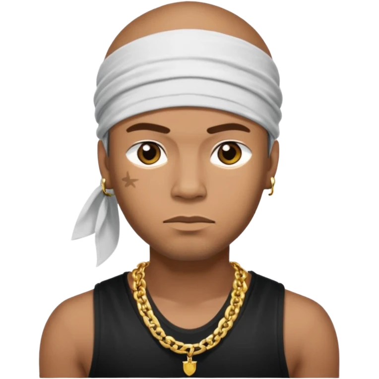 True brown style Filipino gangster while hdi emoji