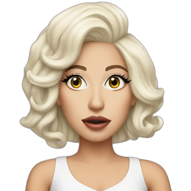 lady gaga emoji