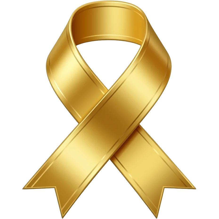 investment curve in gold ribbon emoji