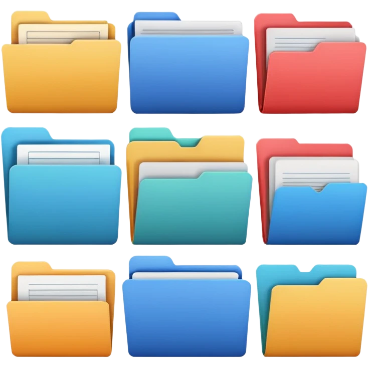 mac os mixed files type emoji