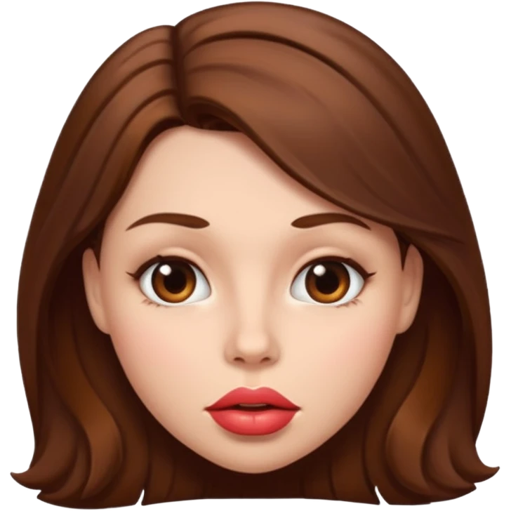 femlae with big lips more big  emoji