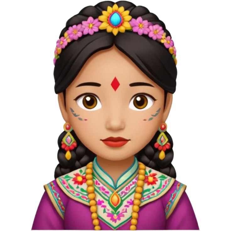 Gurung dress girl emoji
