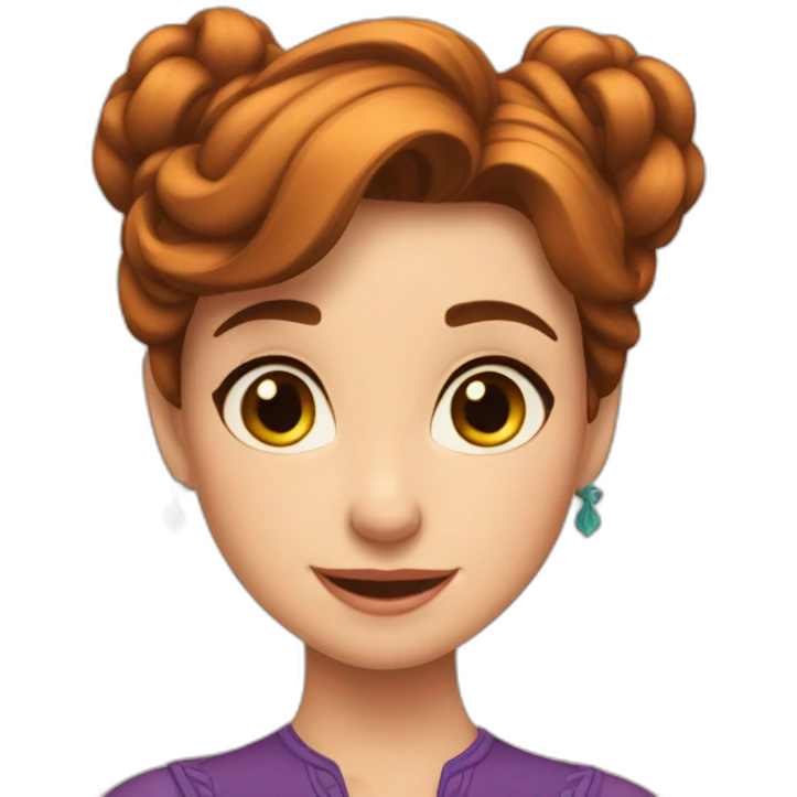 Anna disney emoji