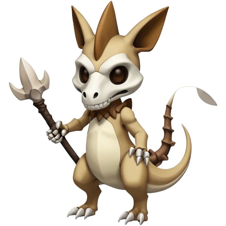 Cubone-Marowak-Fakémon-creature (full body) emoji