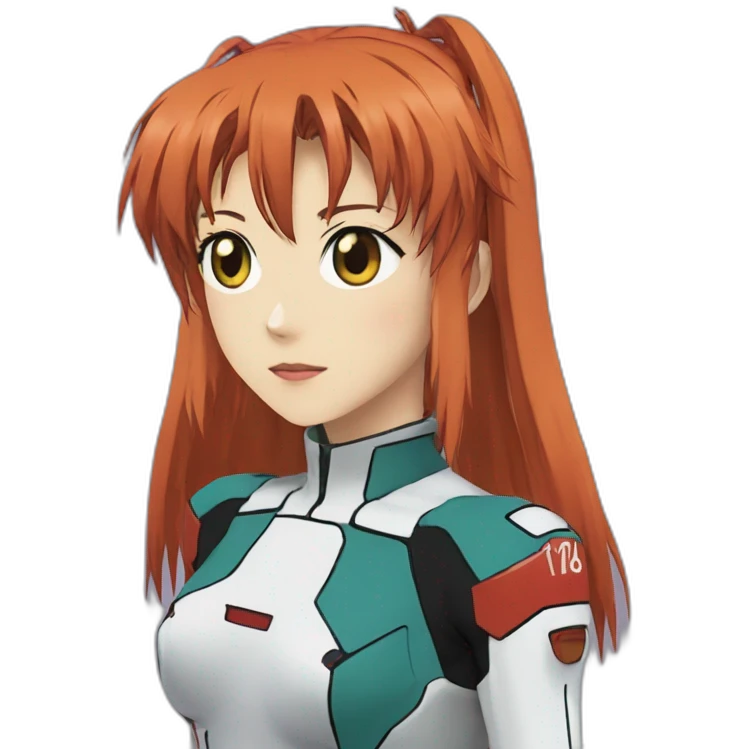 asuka from neon genesis evangelion emoji