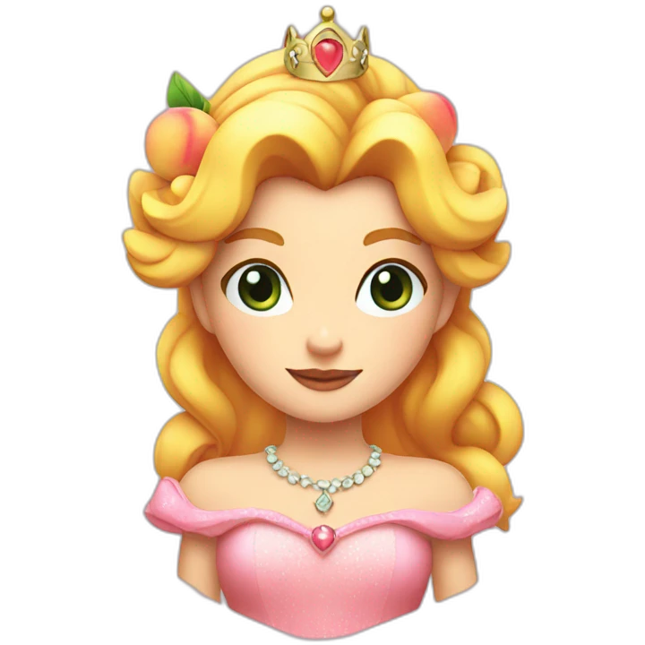 Princesse peach emoji