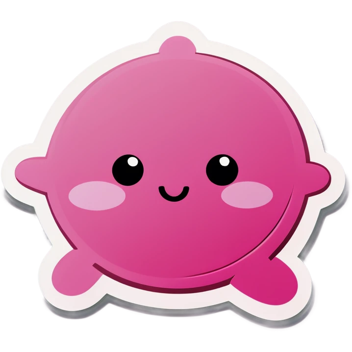 Pink emoji