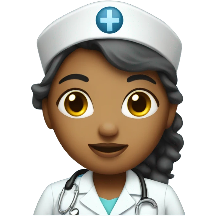 Nurse on moon emoji
