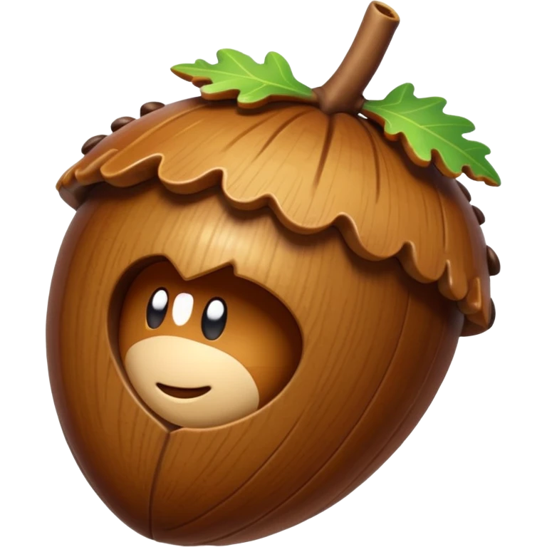 oak acorn emoji