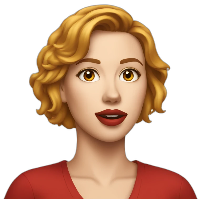 Scarlet Johansson emoji