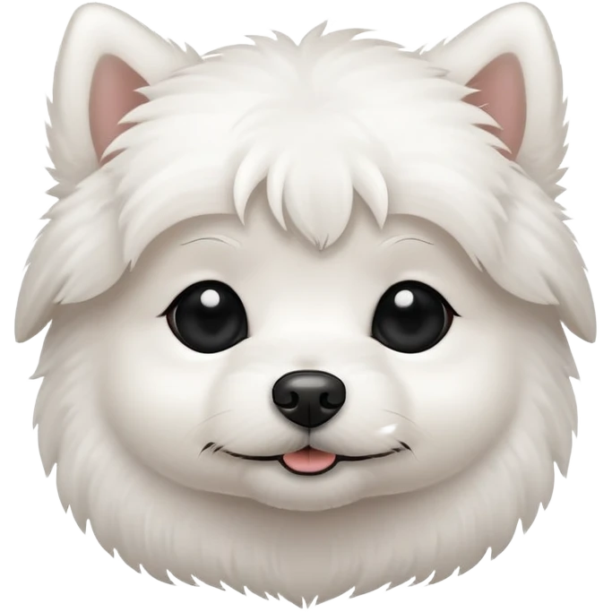 Little white dog emoji