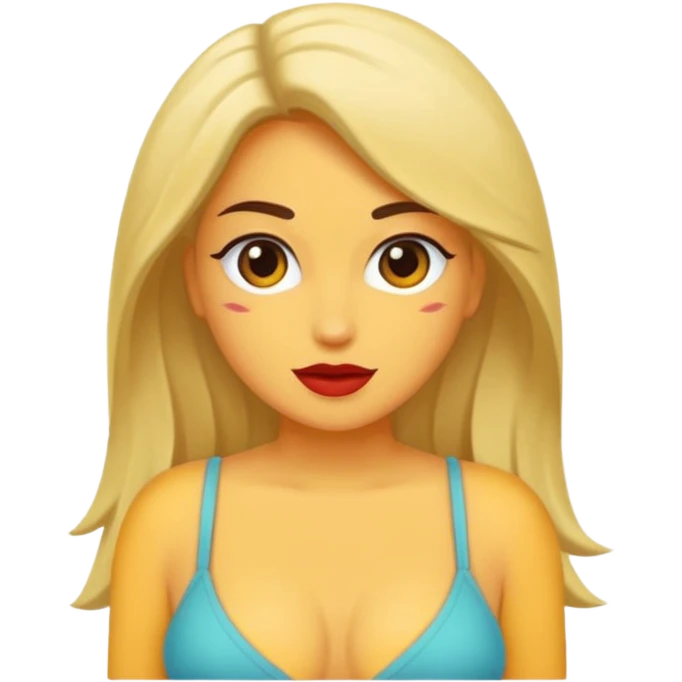Çıplak  balık etli seksi kadın emoji