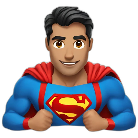 superman india emoji