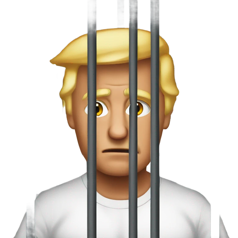 trump in jail emoji