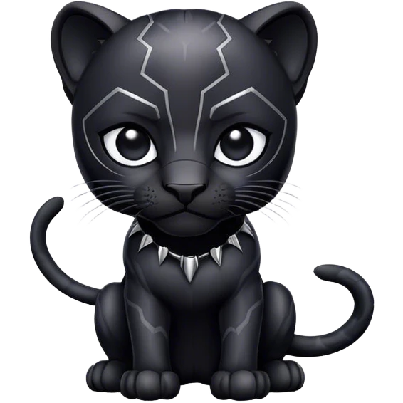 Animal pantera negra emoji