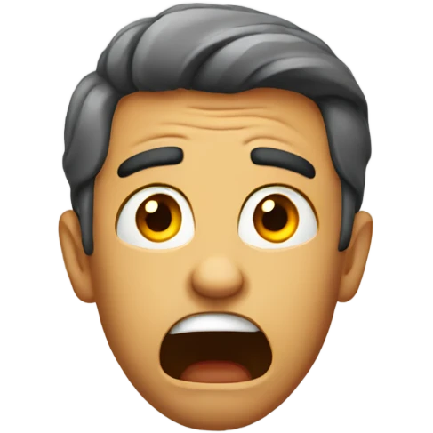 Shocked emoji