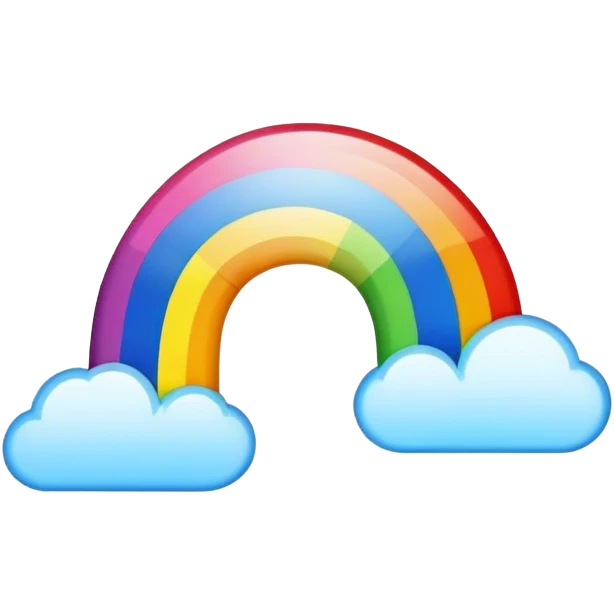 flash colored like rainbow emoji