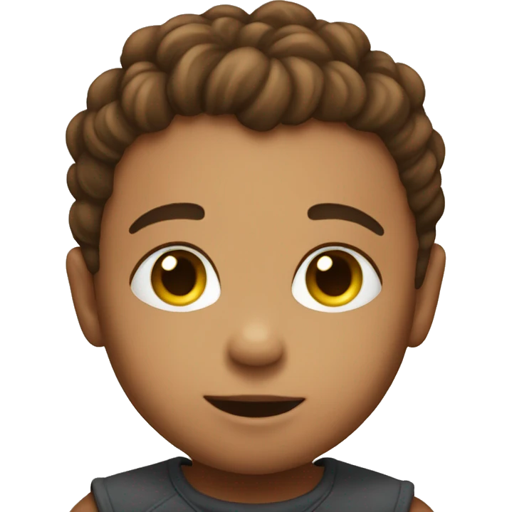 baby with mike emoji