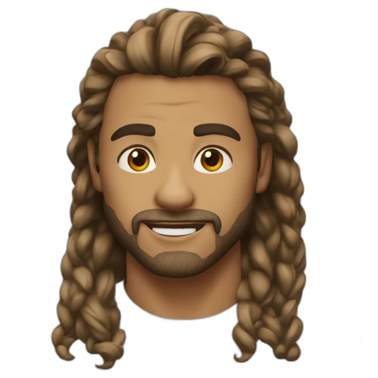 GigaChad prenant en photo emoji