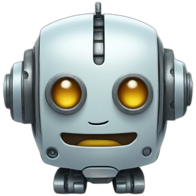 happy robot emoji