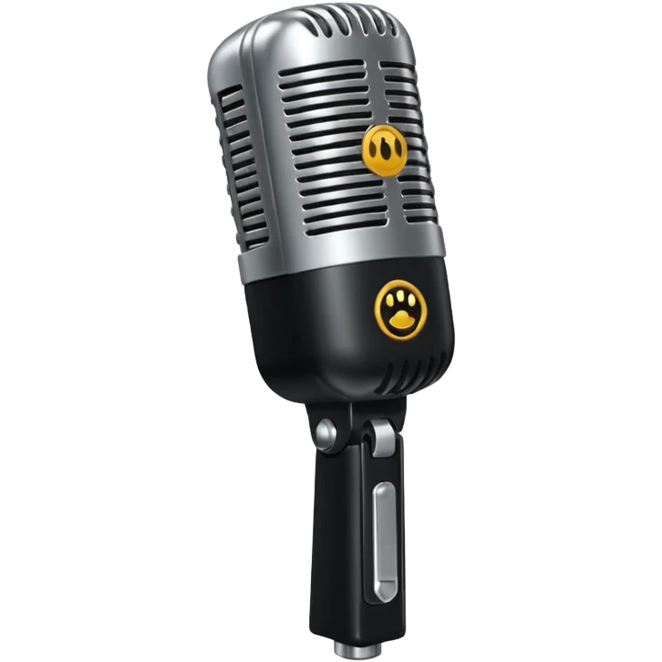 microfono da intervistatore emoji