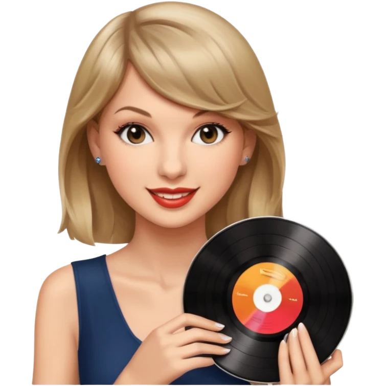 Taylor swift record emoji