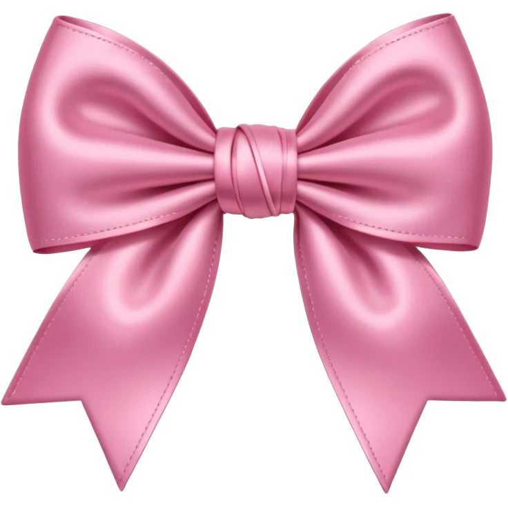 Bow pink emoji