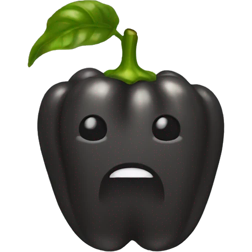 black pepper emoji