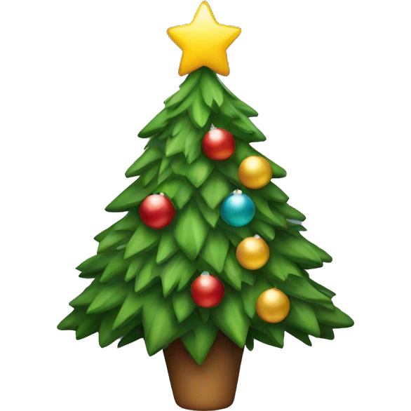 christmas tree emoji