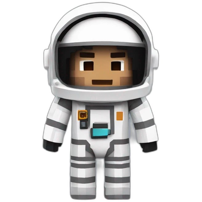 minecraft astronaut skin emoji