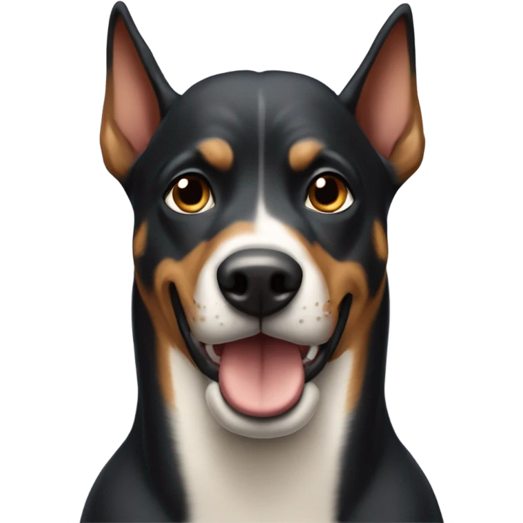 Perro dóberman  emoji