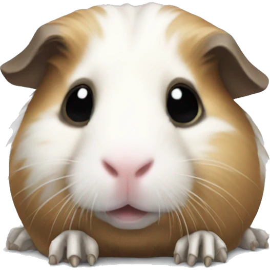 The skeleton of a guinea pig emoji