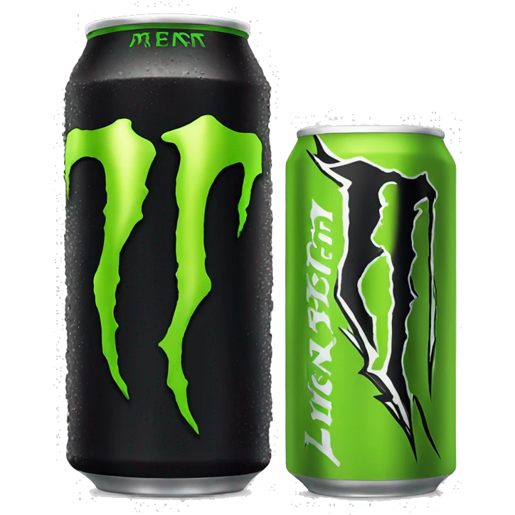 Monster energy drink emoji
