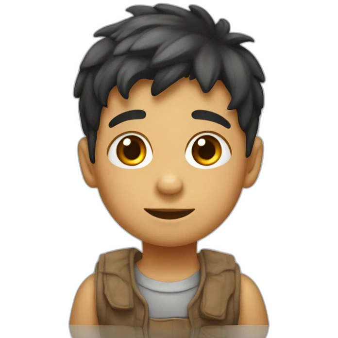 Niño enojado emoji